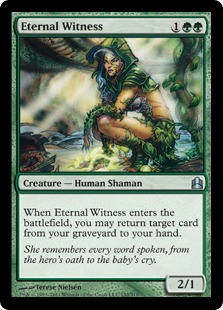 Eternal Witness - Magic: The Gathering-Commander