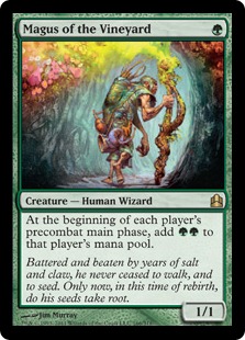 Magus of the Vineyard - Magic: The Gathering-Commander
