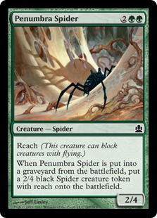 Penumbra Spider - Magic: The Gathering-Commander