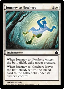 Journey to Nowhere - Magic: The Gathering-Commander