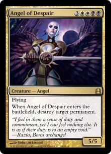 Angel of Despair - Magic: The Gathering-Commander