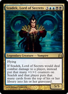 Szadek, Lord of Secrets - Magic: The Gathering-Commander