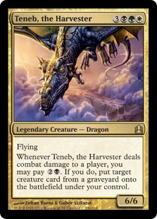 Teneb, the Harvester - Magic: The Gathering-Commander