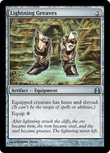 Lightning Greaves - Magic: The Gathering-Commander