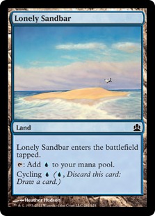 Lonely Sandbar - Magic: The Gathering-Commander