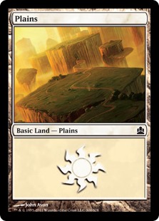 Plains - Magic: The Gathering-Commander