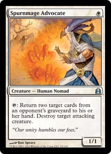 Spurnmage Advocate - Magic: The Gathering-Commander