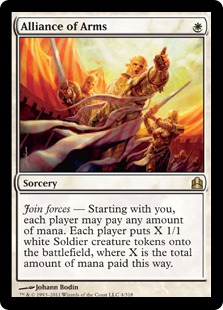 Alliance of Arms - Magic: The Gathering-Commander