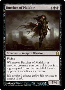 Butcher of Malakir - Magic: The Gathering-Commander