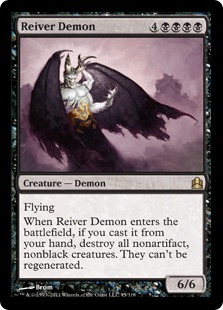 Reiver Demon - Magic: The Gathering-Commander
