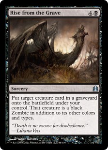 Rise from the Grave - Magic: The Gathering-Commander