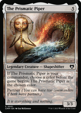 The Prismatic Piper - Commander Masters
