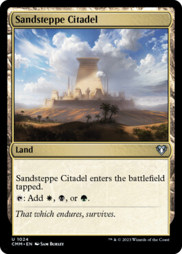 Sandsteppe Citadel - Commander Masters