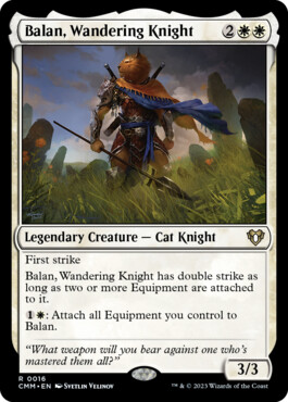 Balan, Wandering Knight - Commander Masters