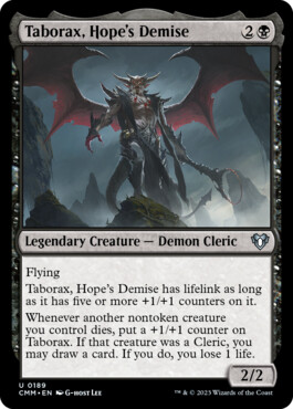 Taborax, Hope's Demise - Commander Masters