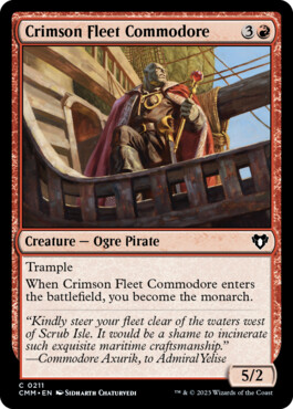 Crimson Fleet Commodore - Commander Masters