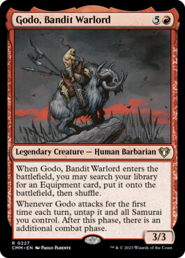 Godo, Bandit Warlord - Commander Masters