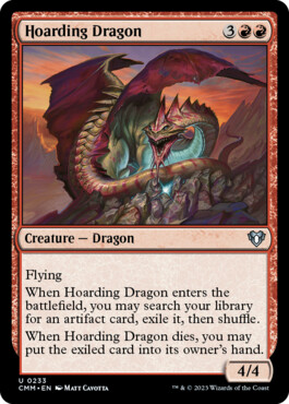 Hoarding Dragon - Commander Masters