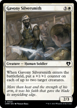 Gavony Silversmith - Commander Masters