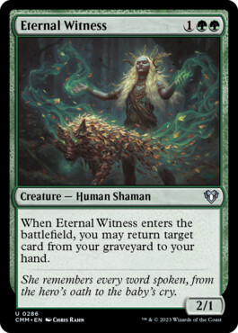 Eternal Witness - Commander Masters