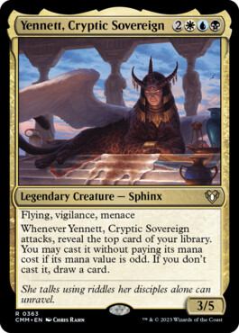 Yennett, Cryptic Sovereign - Commander Masters