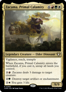 Zacama, Primal Calamity - Commander Masters