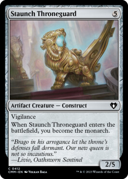 Staunch Throneguard - Commander Masters