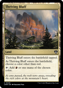 Thriving Bluff - Commander Masters