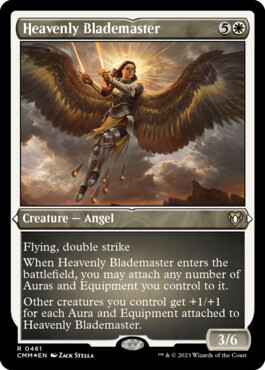 Heavenly Blademaster - Commander Masters