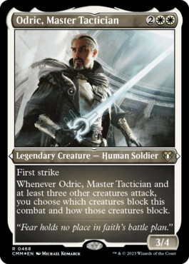 Odric, Master Tactician - Commander Masters