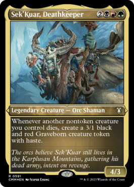 Sek'Kuar, Deathkeeper - Commander Masters