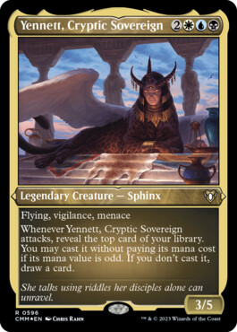 Yennett, Cryptic Sovereign - Commander Masters