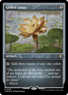 Gilded Lotus - Commander Masters