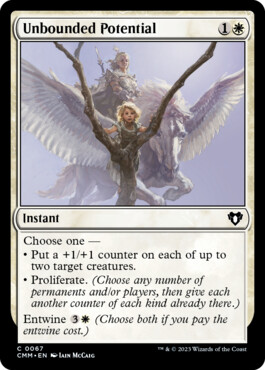 Unbounded Potential - Commander Masters