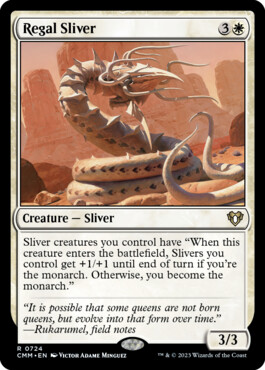 Regal Sliver - Commander Masters