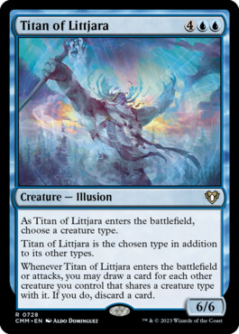 Titan of Littjara - Commander Masters