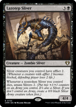 Lazotep Sliver - Commander Masters