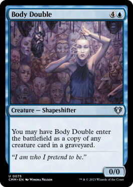 Body Double - Commander Masters