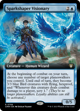 Sparkshaper Visionary - Commander Masters