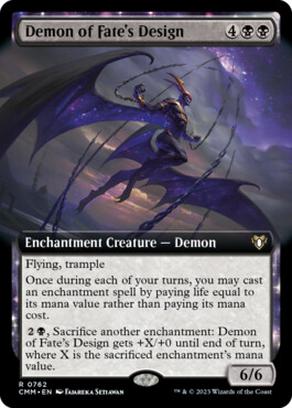 Demon of Fate's Design - Commander Masters