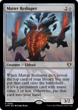 Matter Reshaper - Commander Masters