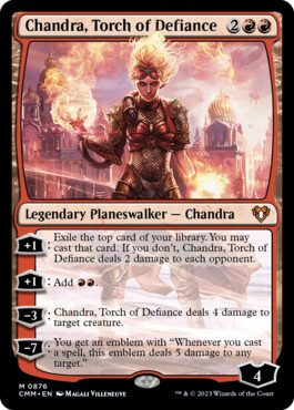 Chandra, Torch of Defiance - Commander Masters