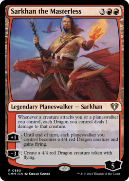 Sarkhan the Masterless - Commander Masters