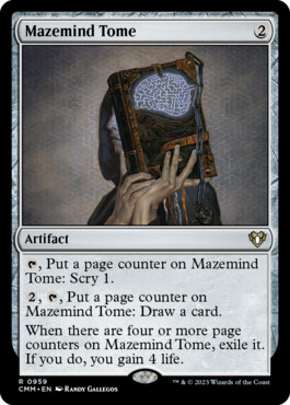 Mazemind Tome - Commander Masters
