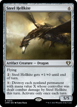 Steel Hellkite - Commander Masters