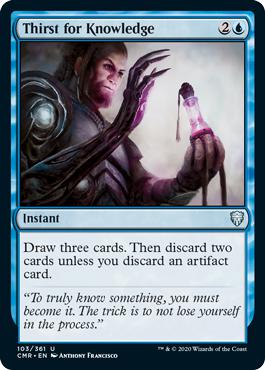 Thirst for Knowledge - Commander Legends