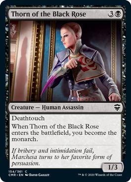 Thorn of the Black Rose - Commander Legends