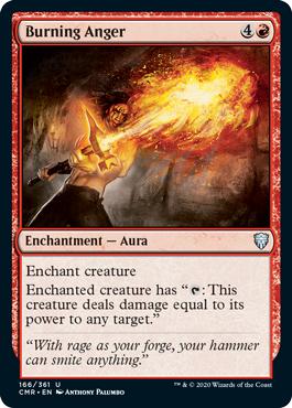 Burning Anger - Commander Legends