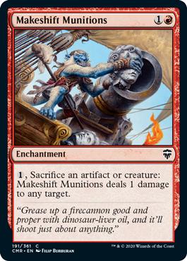 Makeshift Munitions - Commander Legends