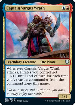 Captain Vargus Wrath - Commander Legends
